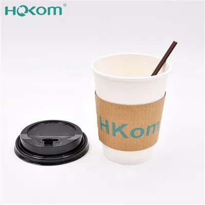 Engangs kaffekopper og låg